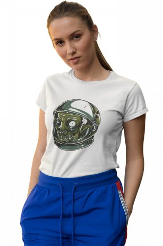 Zombie űrhajós sisak - Női Póló