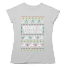 Csúnya Karácsonyi Női Pólók - Egyedi szöveggel