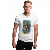 Dragon Ball Super GOKU - Férfi V Nyakú Póló