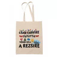 Csak ennyire futotta - Vászontáska