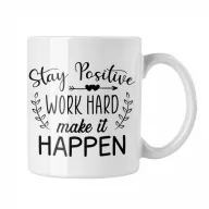 Maradj pozitív - Fehér Bögre