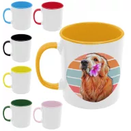 Golden retriever - Színes Bögre