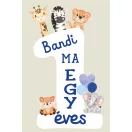 Babaszoba Dekoráció - Szülinapi tábla fiúknak (személyre szabható)