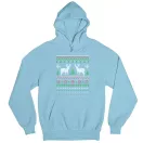 Rénszarvas karácsony - Unisex Kapucnis Pulóver