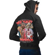 Jordan Hall of Fame Moments NBA Kapucnis Pulóver