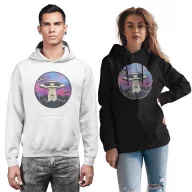 U.F.O - Unisex Kapucnis Pulóver