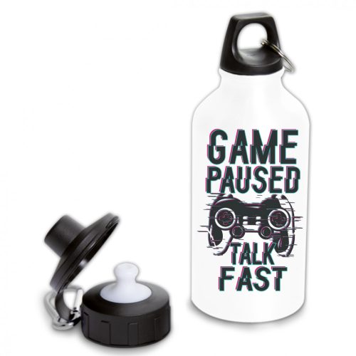 Game paused, talk fast - Fémkulacs