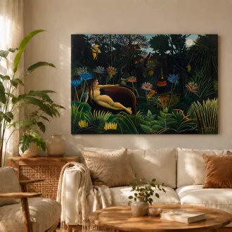 Henri Rousseau - Az álom vászonkép