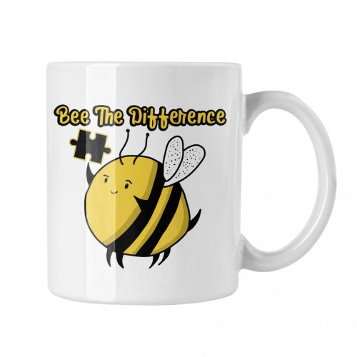 Bee the difference - Fehér Bögre