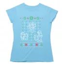 Pokémon karácsony - Női Póló