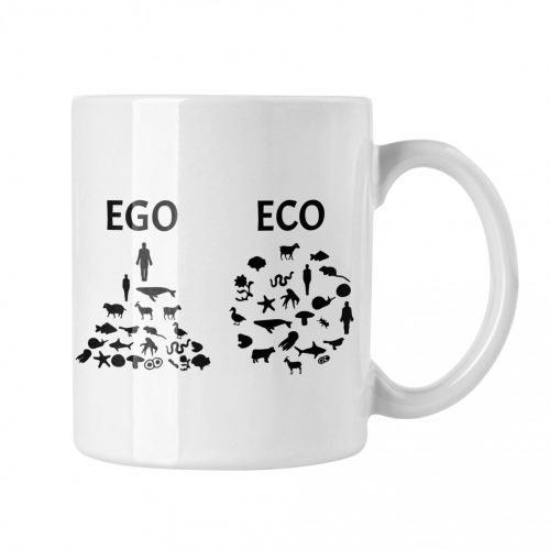 Ego Eco - Fehér Bögre