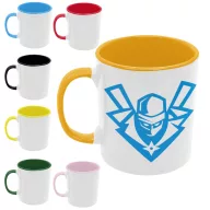 Ninja logó - Színes Bögre