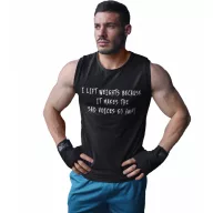   I lift weights because it makes the said voices go away - Férfi GYM Fitness Atléta