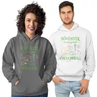 Növények a legjobb orvosság - Unisex Kapucnis Pulóver