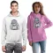 Fantázia Űrhajós - Unisex Kapucnis Pulóver