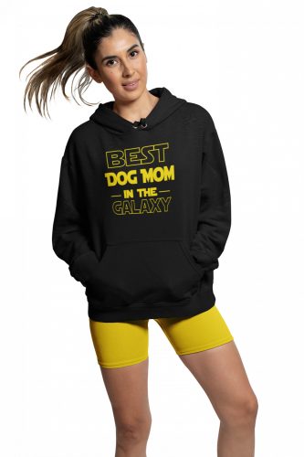 Best dog mom in the galaxy - Unisex Kapucnis Pulóver