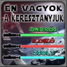 Én vagyok a keresztanyjuk - Star Wars Vászonkép (Személyre szabható)