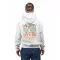 Talk fast or feed me pizza - Unisex Zipzáros Pulóver