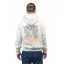 Talk fast or feed me pizza - Unisex Zipzáros Pulóver
