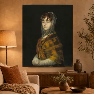 Francisco de Goya - Señora Sabasa García portréja