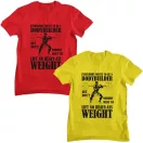 Everybody wants to be a bodybuilder - GYM Fitness Férfi Póló