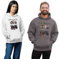 Mini Horror Baráti Csapat - Unisex Kapucnis Pulóver