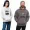 Mini Horror Baráti Csapat - Unisex Kapucnis Pulóver