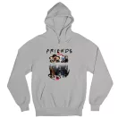 Mini Horror Baráti Csapat - Unisex Kapucnis Pulóver