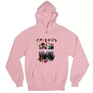 Mini Horror Baráti Csapat - Unisex Kapucnis Pulóver