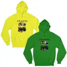 Mini Horror Baráti Csapat - Unisex Kapucnis Pulóver