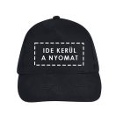 Online Termék Tervező | Baseball Sapka (több színben)