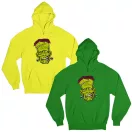 Frankenstein - Unisex Kapucnis Pulóver