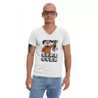 Duck Hunt, Game over - Férfi V Nyakú Póló