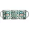 Türkizkék Porcelán Hóember - 3D Mintás Bögre