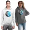Föld körüli út - Unisex Kapucnis Pulóver