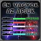 Én vagyok az apjuk - Star Wars Vászonkép (Személyre szabható)