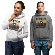 Pew-Pew Madafakas - Unisex Kapucnis Pulóver