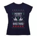 Boldog karácsony paraszt - Női Póló