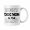 Best dog mom in the galaxy - Fehér Bögre