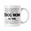 Best dog mom in the galaxy - Fehér Bögre