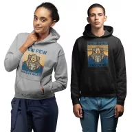 Pew-Pew Madafakas - Unisex Kapucnis Pulóver