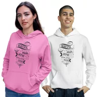 Beautiful minds inspire others - Unisex Kapucnis Pulóver