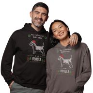   All I want for christmas is – Unisex Kapucnis Pulóverek (Több mintával)