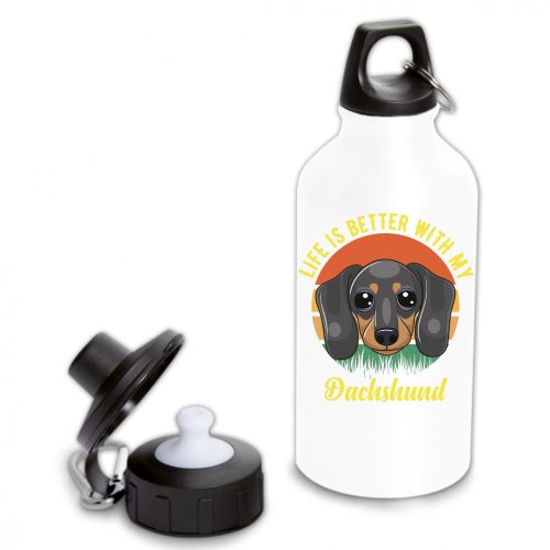 Life is better with my Dachsund - Fémkulacs