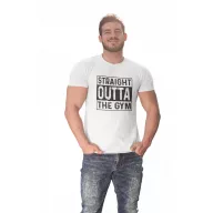 Straight outta the gym - GYM Fitness Férfi Póló