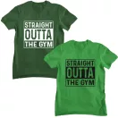 Straight outta the gym - GYM Fitness Férfi Póló