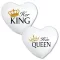 Her King - His Queen - Páros Párna (2db)