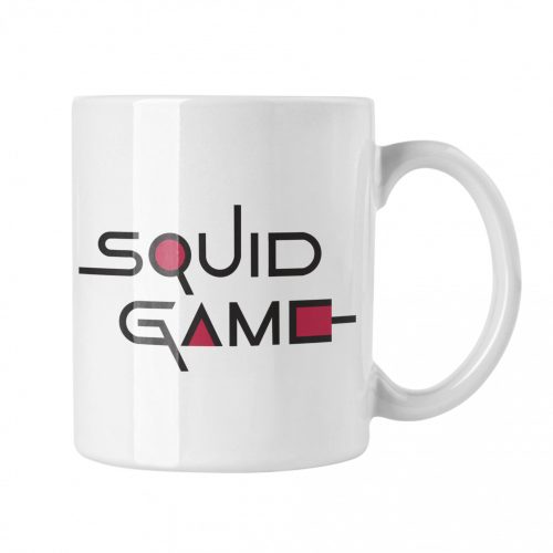 Squid Game Logó - Fehér Bögre