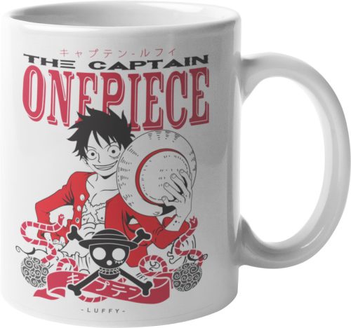 One Piece Captain Luffy - Bögre