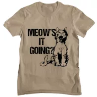 Meow's it going - Férfi Póló